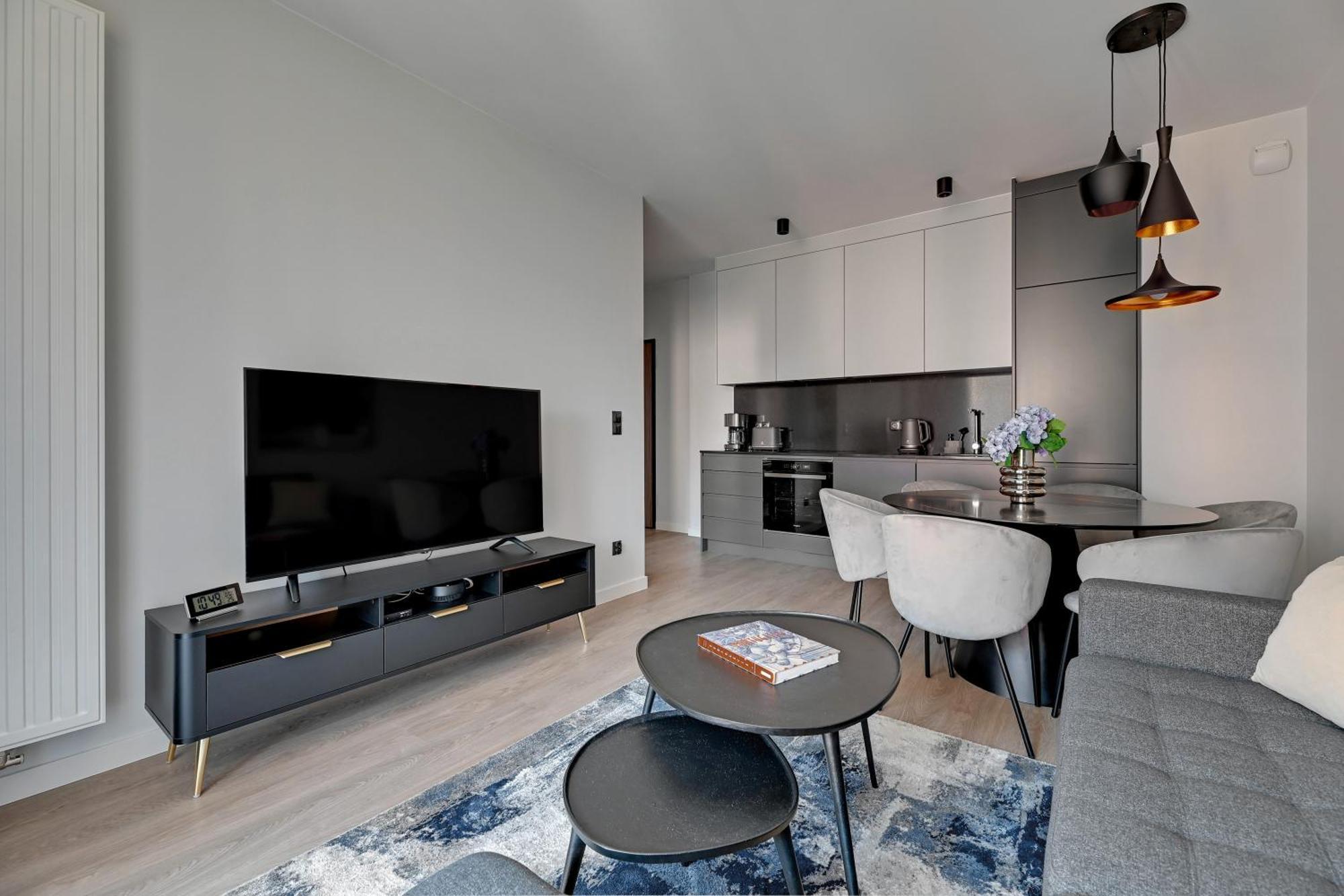 Scala 60F City Center Premium Apartments With Parking By Lion Apartments 格但斯克 外观 照片